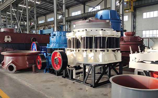 江蘇圓錐破碎機現(xiàn)場視頻圖片