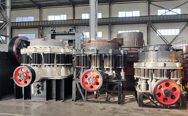 廣西圓錐破碎機現場視頻圖片