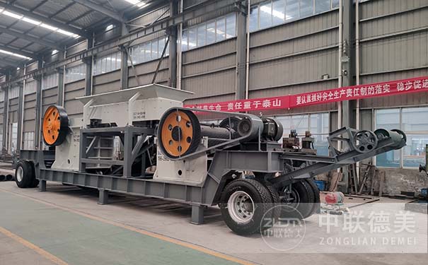 移動建筑垃圾分選破碎站